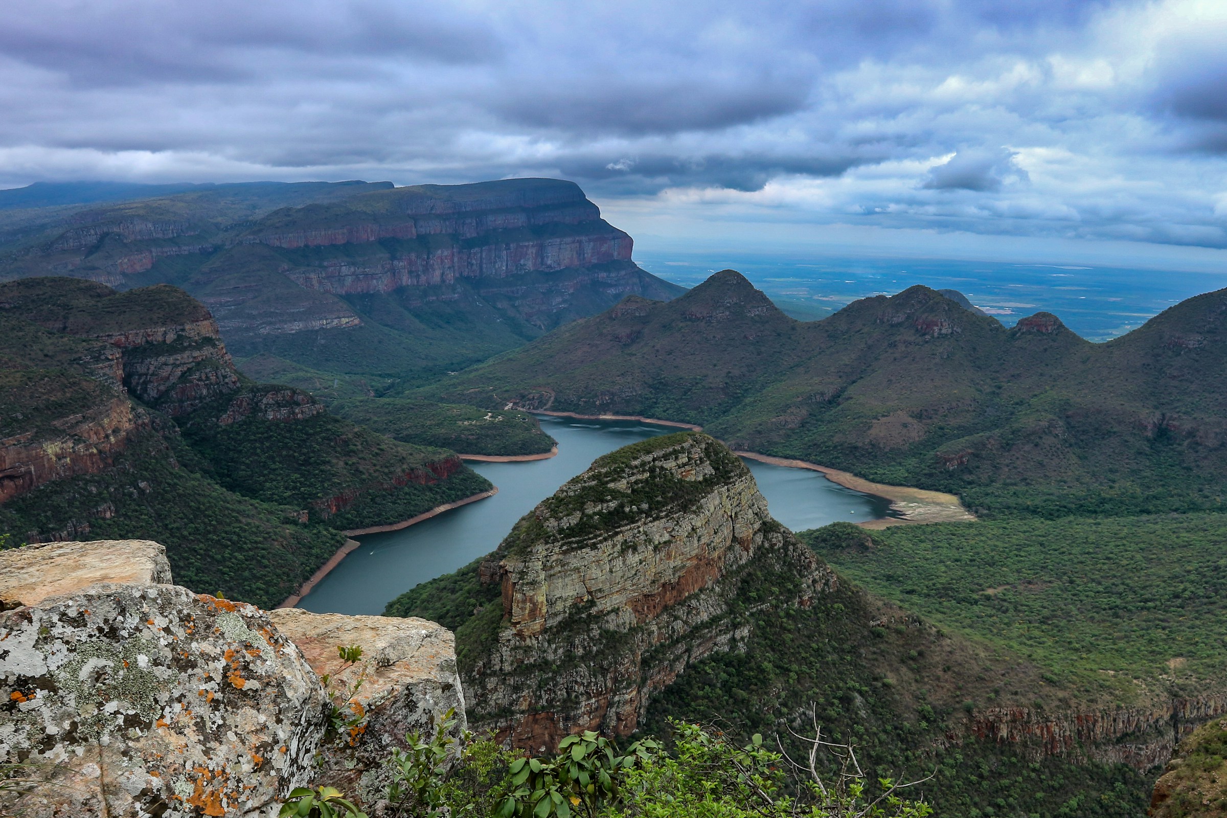 A river canyon in the Mpumalanga escarpment, South Africa